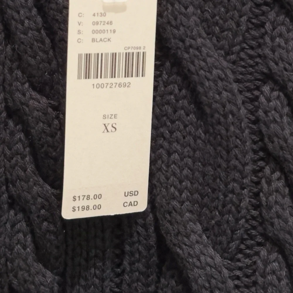 NWT- Anthropology The Gemini Cap-Sleeve Sweater + Tank Dress Set Size XS